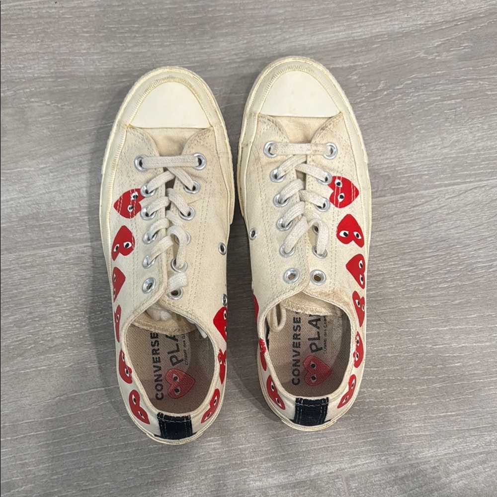 Converse Play Heart Sneakers
